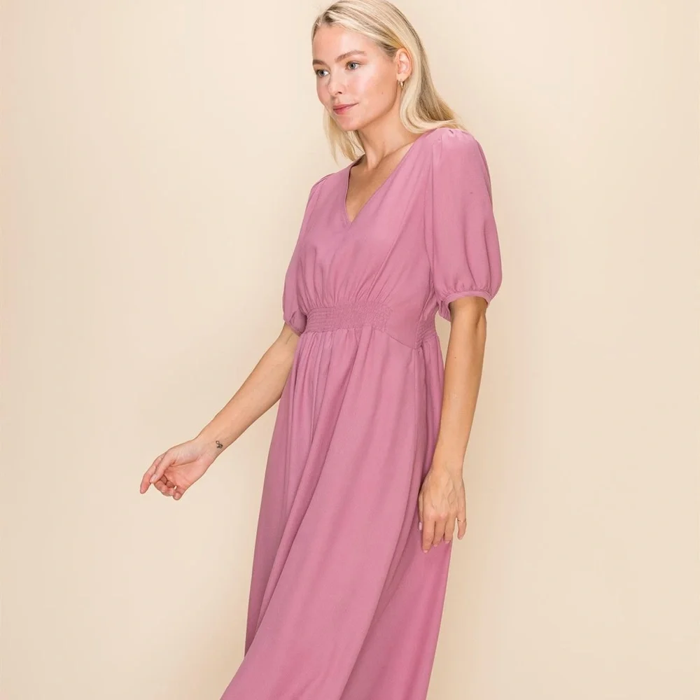 NWT!💕 Princess Sleeve Maxi Dress - Picture 4 of 10